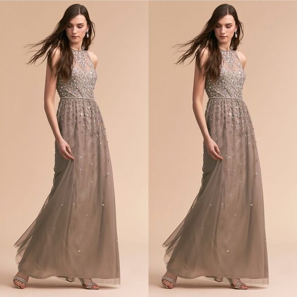 Anthropologie x BHLDN Ginny Wedding Dress - Picture 1 of 6